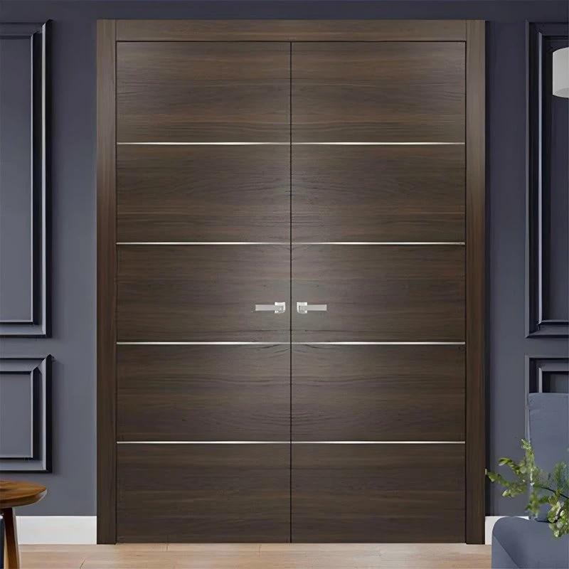 Double Wooden Fire Rated Door